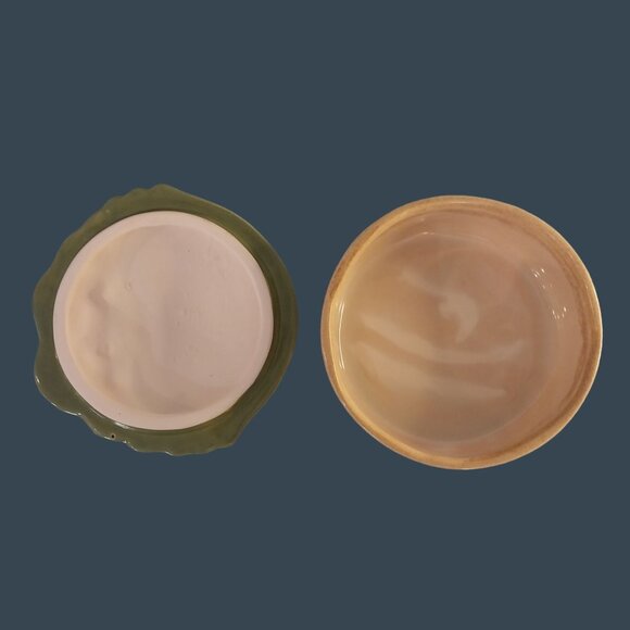 Crab Handcrafted Ceramic Trinket Box Signed VIC 55 - Picture 3 of 7